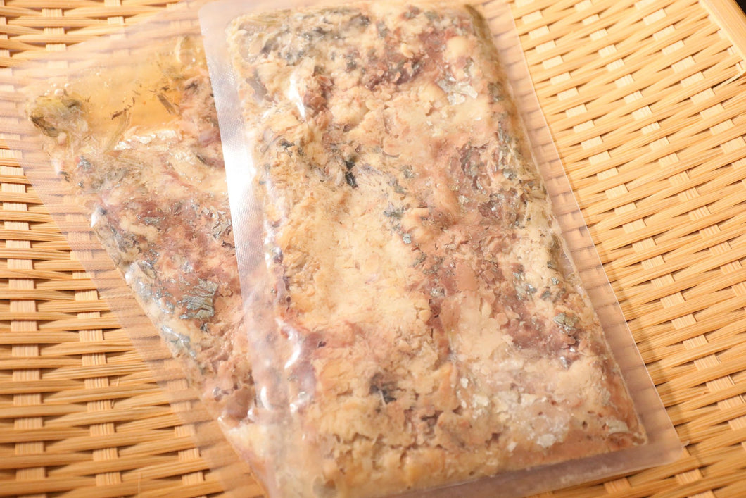 【アレルギー対応】【小小パック65-80g】お魚ミンチ(レトルトミンチ常温） 目なし （サバなし）#PLLL