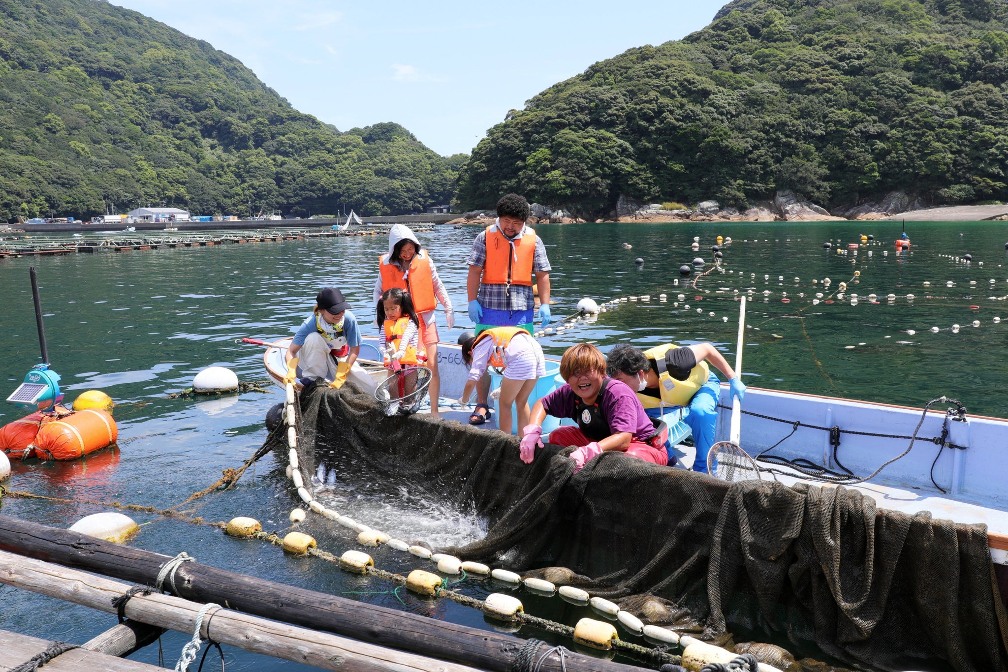 二木島】定置網漁体験ツアー（朝ごはん付き） – お魚ごはん